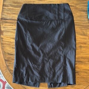 Express high waist pencil skirt size 8 black